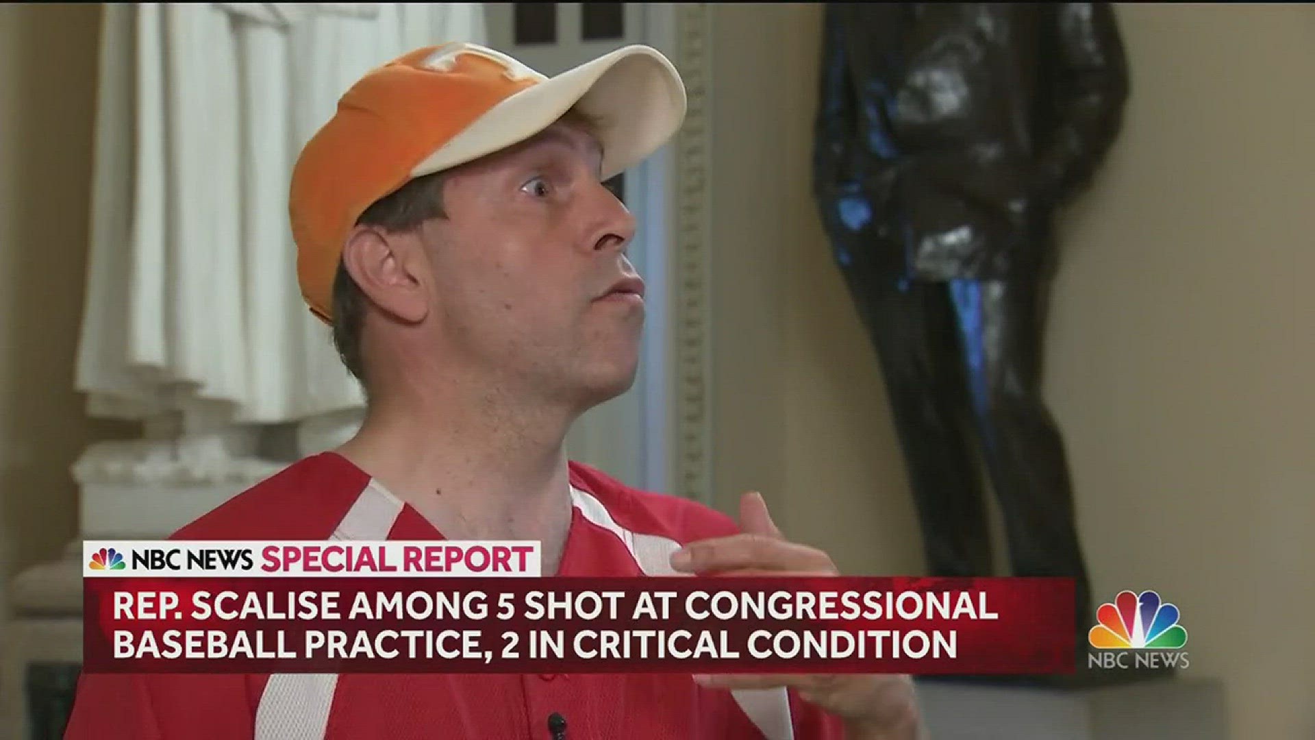 Rep. Fleischmann speaks to NBC about the shooting of  Majority Whip Steve Scalise