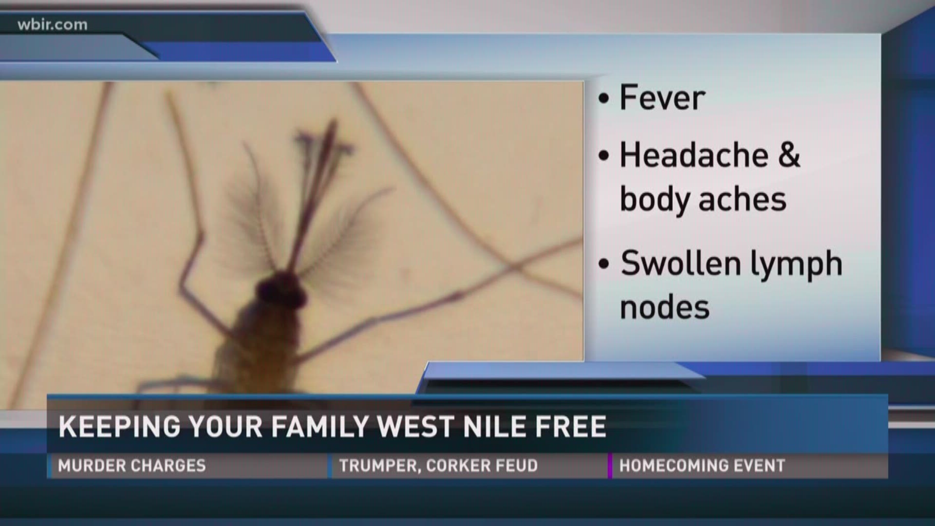 How to keep your family protected from West Nile Virus.