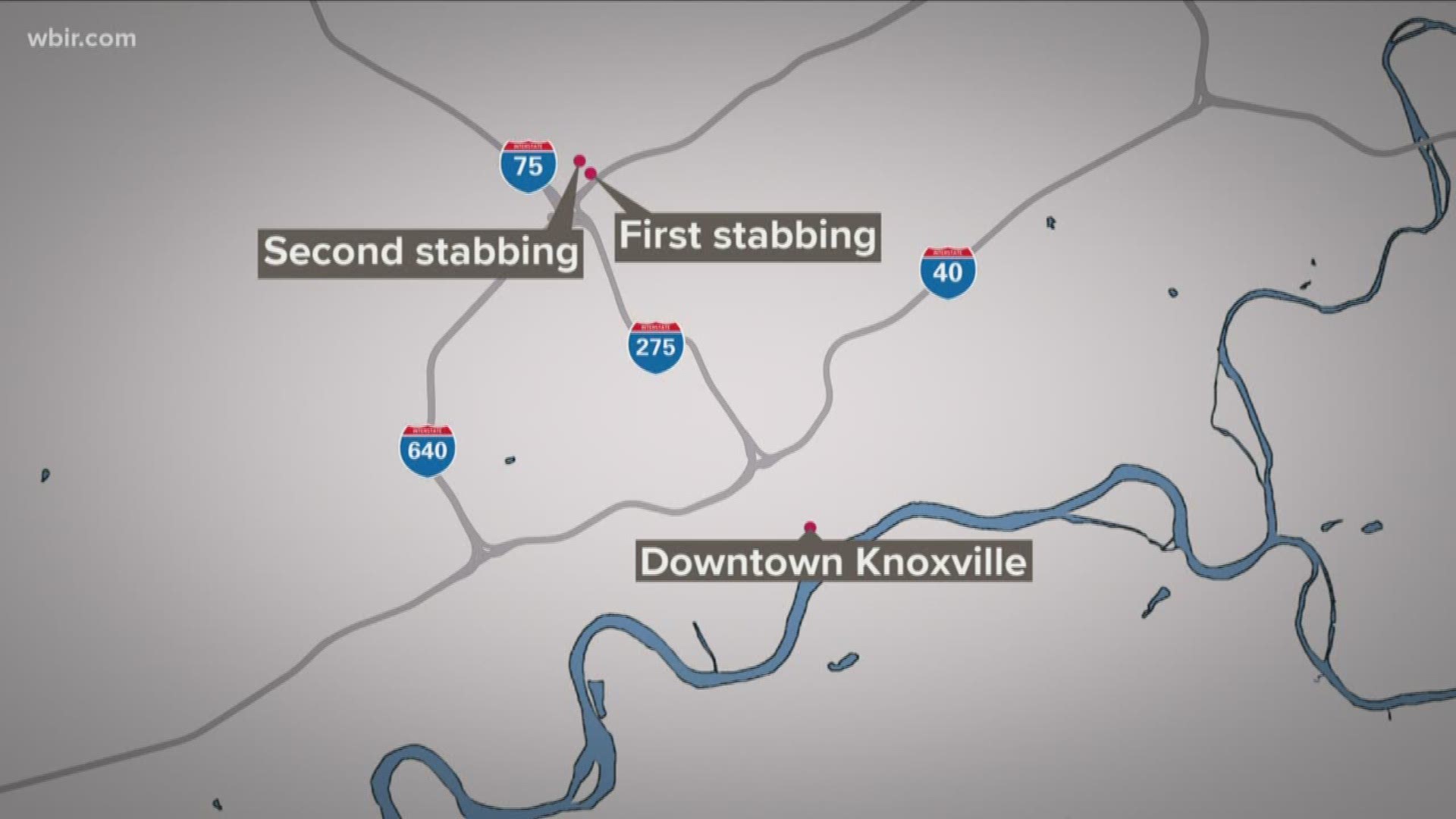 A man is facing two attempted murder charges after police say he stabbed two people on Saturday night.