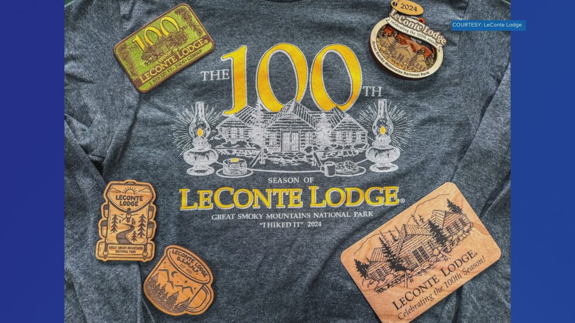 The lodge is on the highest peak in Tennessee. It sits at 6,360 feet on the peak of Mt. LeConte.