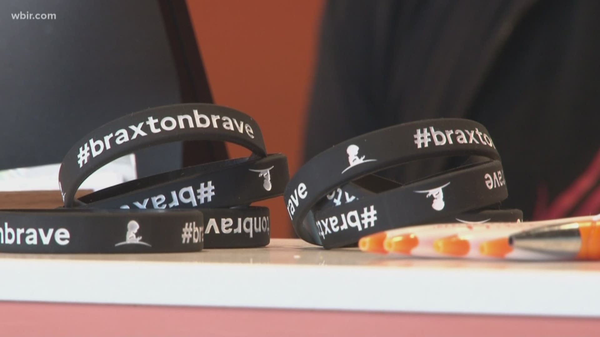 The gym hosted the Braxton Brave fundraiser Sunday to raise money for the children at St. Jude. Braxton is a young boy who is currently receiving treatment for brain and spinal cancer.