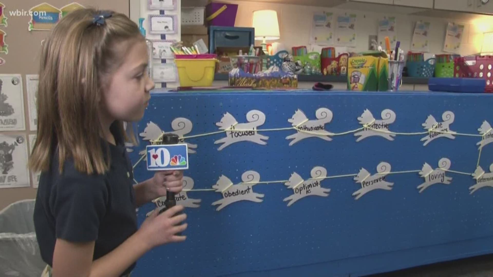 Some Morristown 2nd graders in Ms. Bowery's class at All Saints Episcopal School are Iditarod and Alaskan experts despite living in East Tennessee and being eight years old.