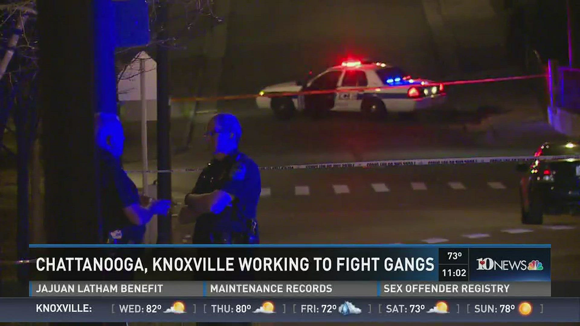 Gun violence isn't just striking in Knoxville.  In Chattanooga, police are investigating the ninth shooting in a span of four days.  10News anchor Kendall Morris has more on what's being done to fight street violence. (4/19/16)