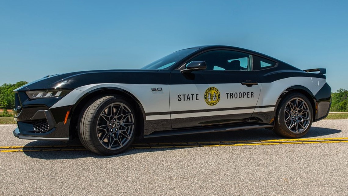 North Carolina Highway Patrol adds Ford Mustangs to trooper fleet ...