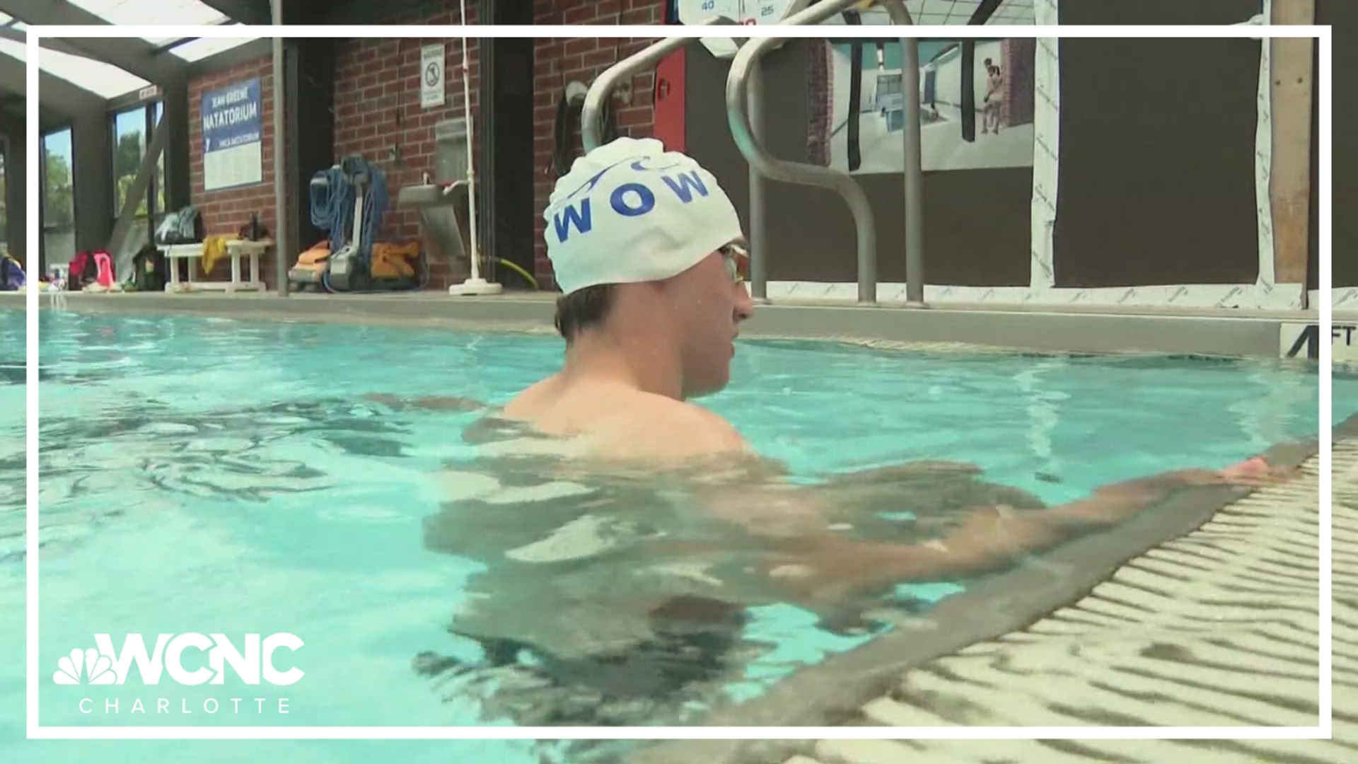 Two North Carolina teens are headed to Indianapolis for the Olympic swimming trials.