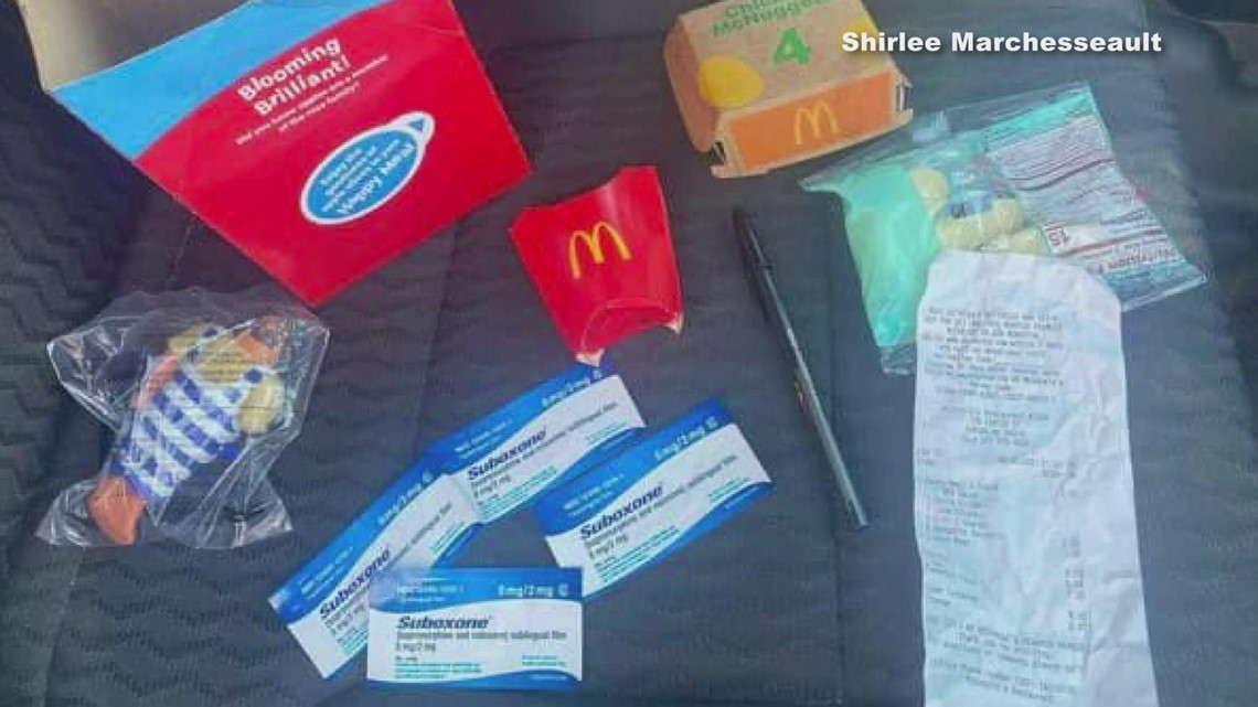 Suboxone drugs allegedly found in Maine McDonald's meal
