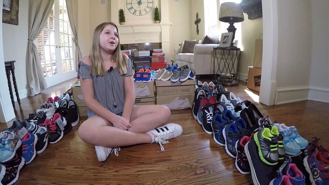 'Harvey Soles': 11-year-old Plano girl's quest to put shoes on Harvey ...