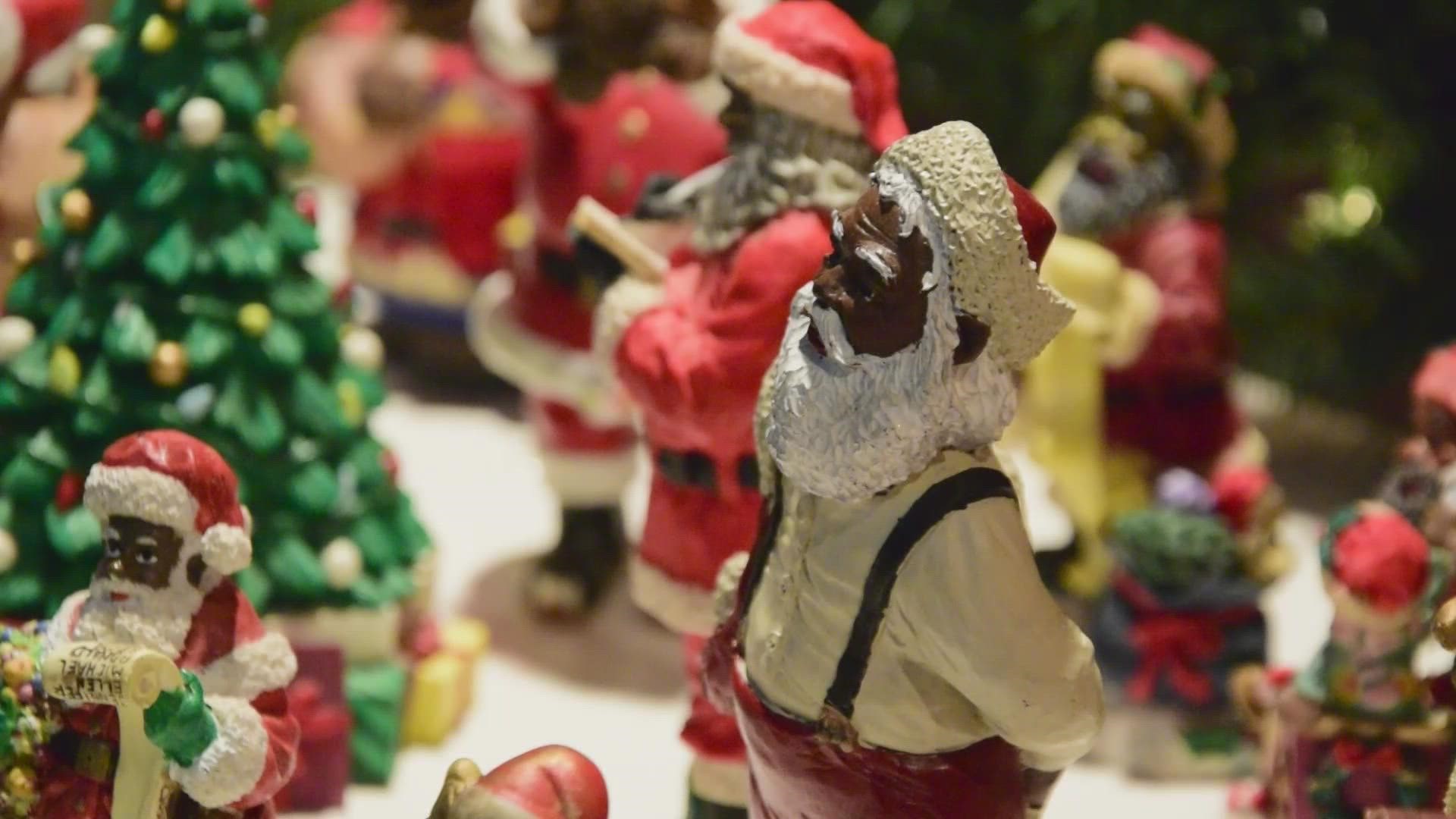 There are some incredible Santas in this collection, like a Hawaii Santa and a twerking Santa.
