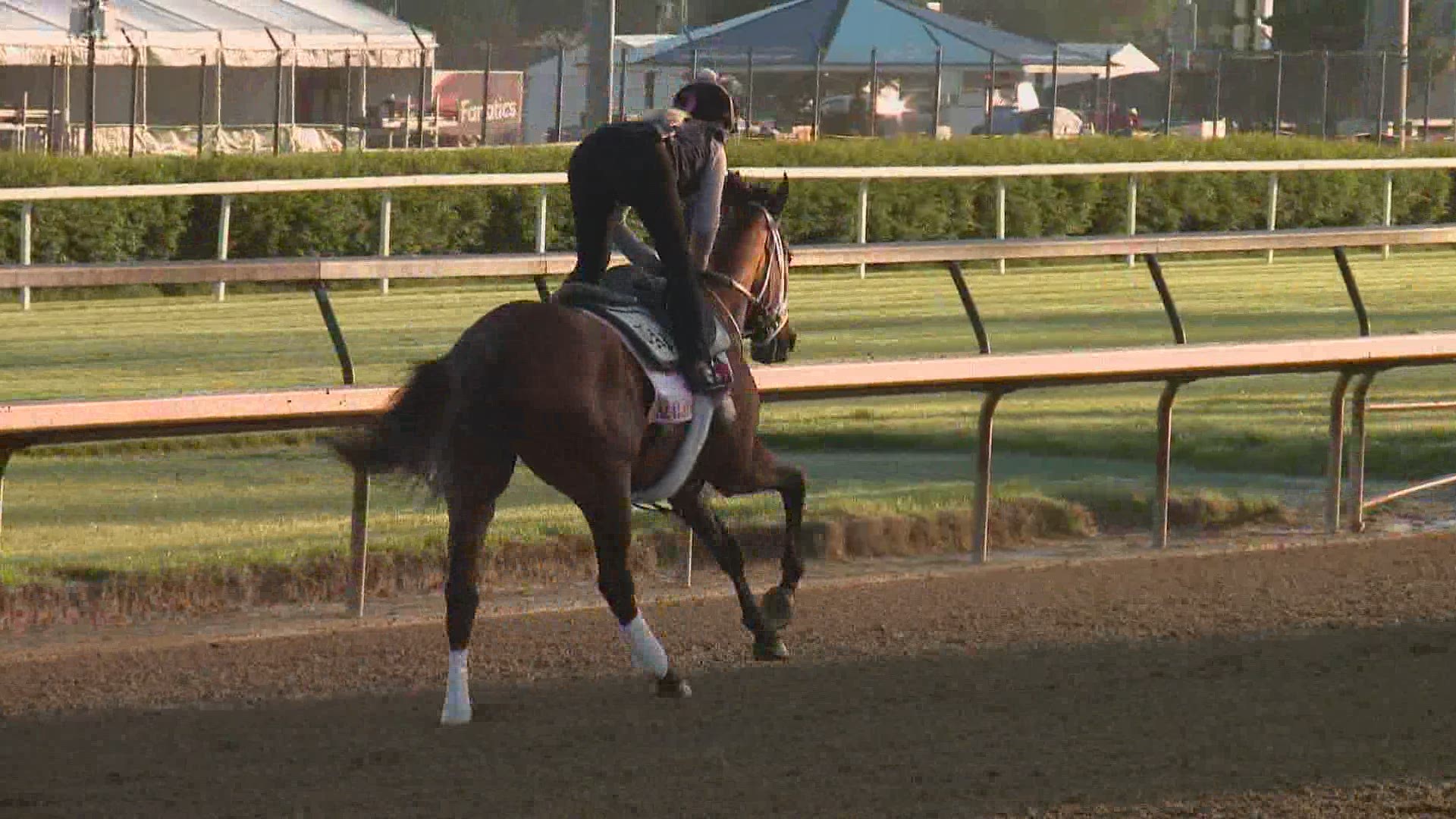 With the greatest two minutes in sports just days away, what does it take to get thoroughbreds in the right mindset? We head to Churchill Downs to find out.