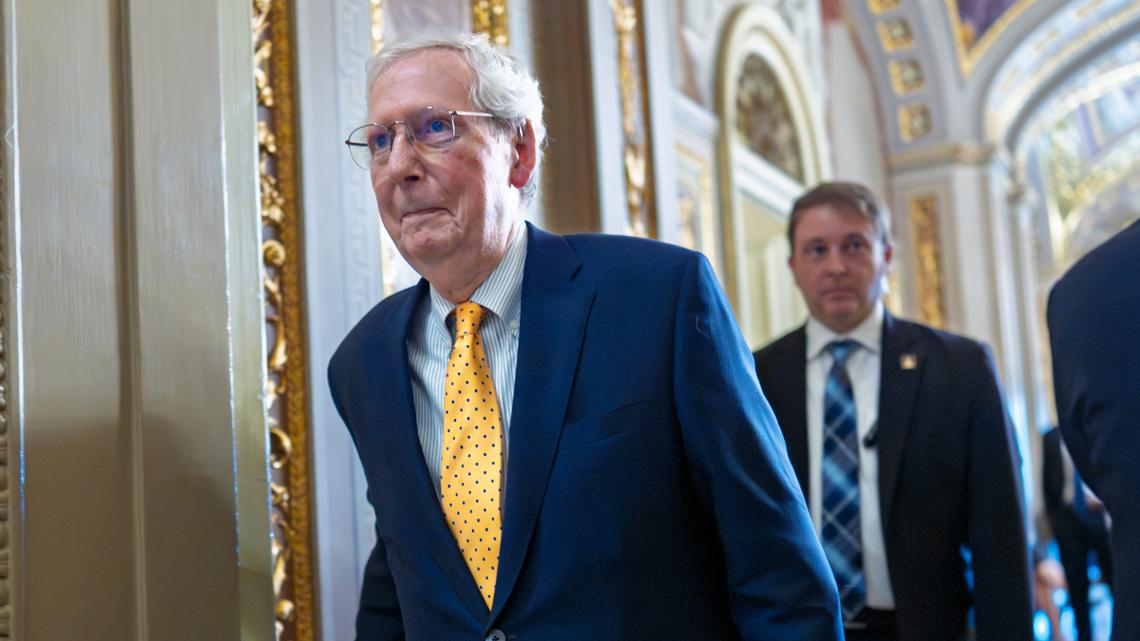 Senator Mitch McConnell checks into hospital with flu-like symptoms