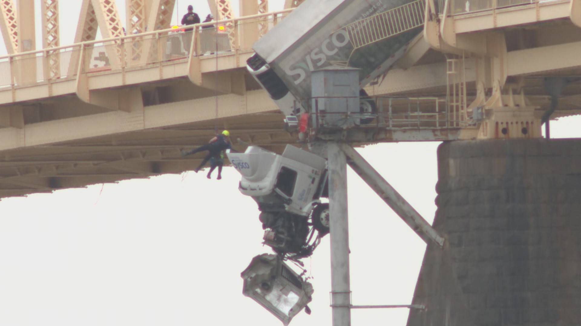 Louisville bridge accident: Meet the hero who saved semi driver | wbir.com