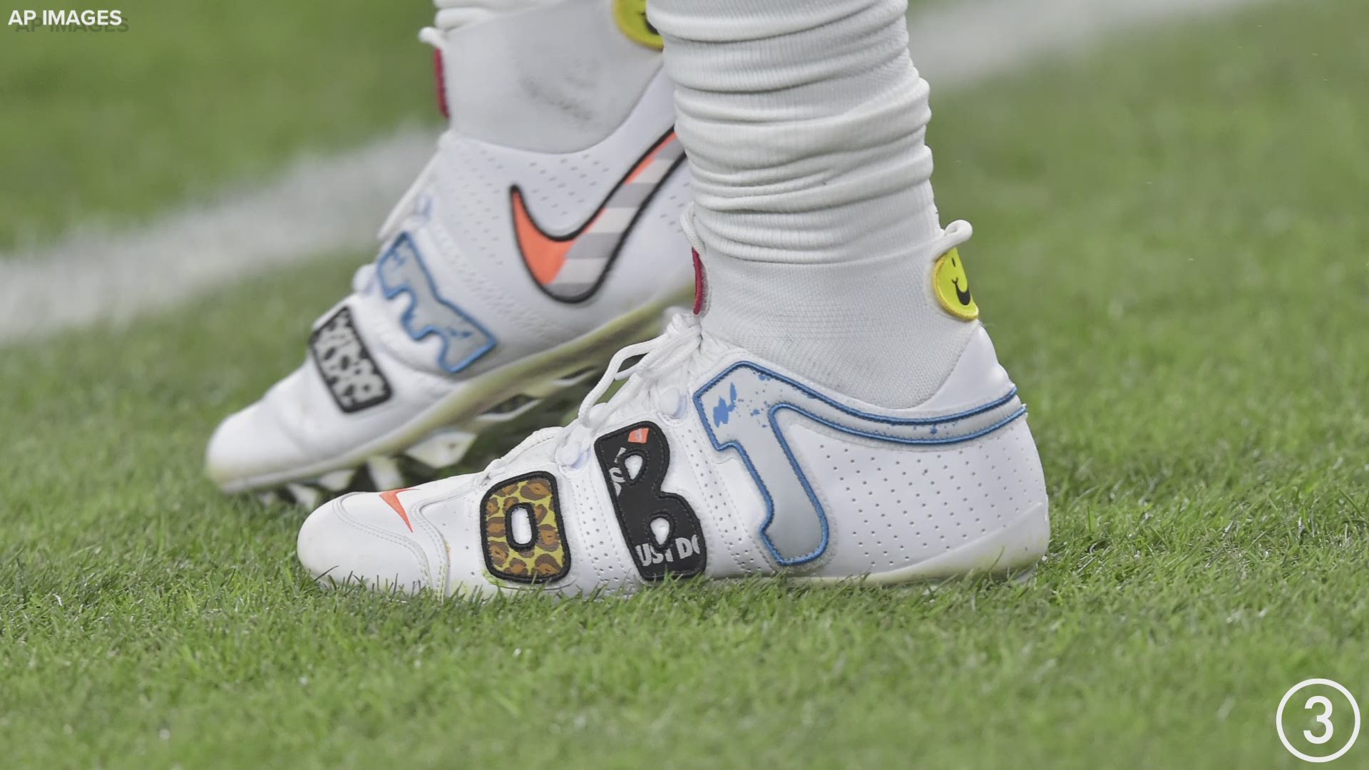 Odell Beckham Jr.'s new Nike cleats 