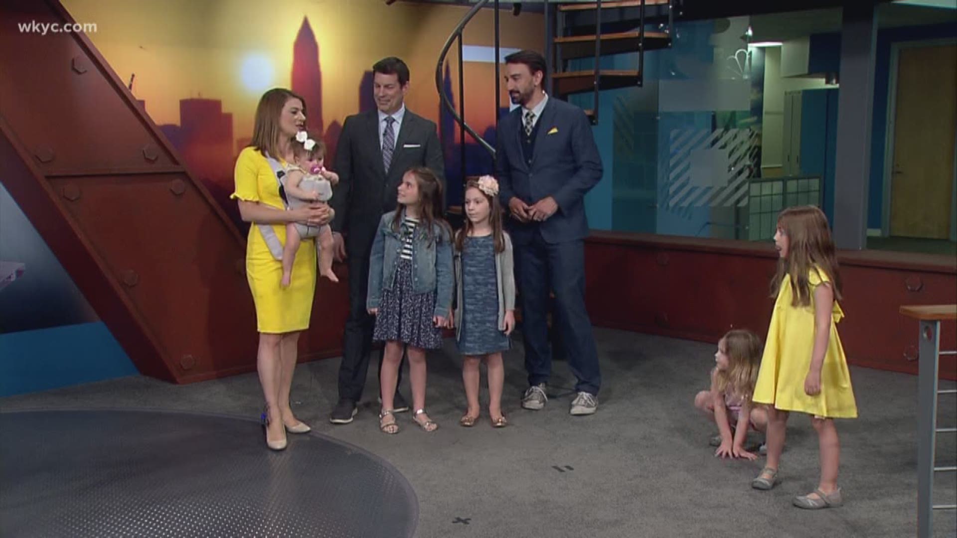 April 25, 2019: It's Take Your Child To Work Day, and we celebrated by having Dave Chudowsky and Maureen Kyle bring their own children to join us on live TV.