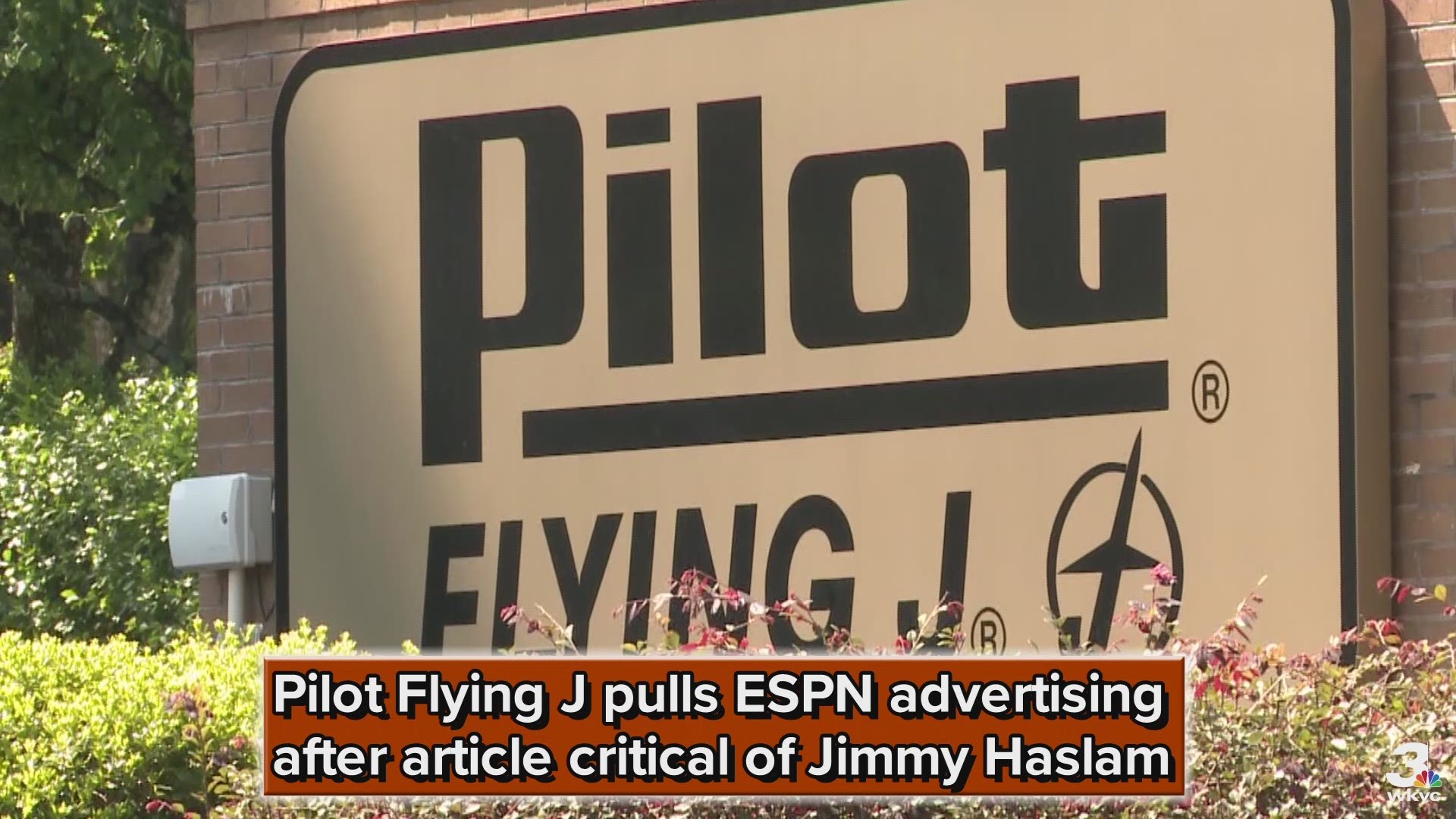 According to the Sports Business Daily, Pilot Flying J has ended its advertising and sponsorship with ESPN.