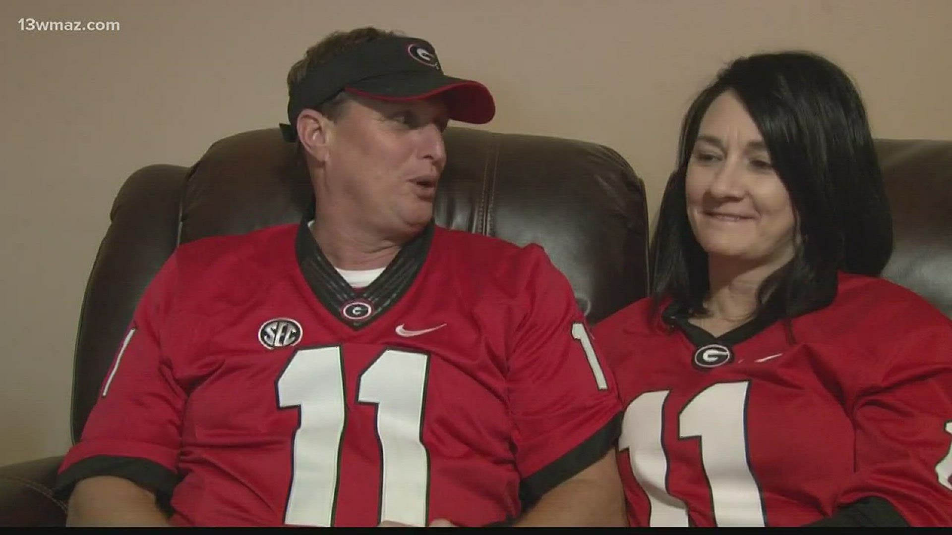 Family finds comfort in Georgia football