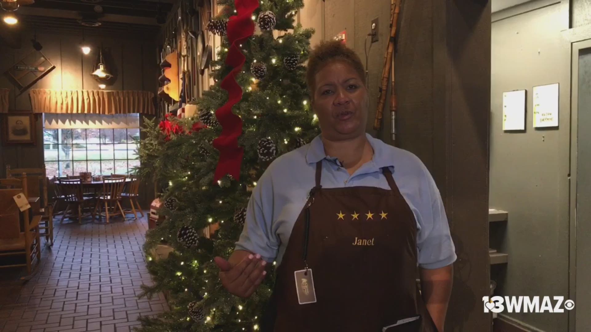 Dublin Cracker Barrel waitress describes the moment she got a $1,100 tip.