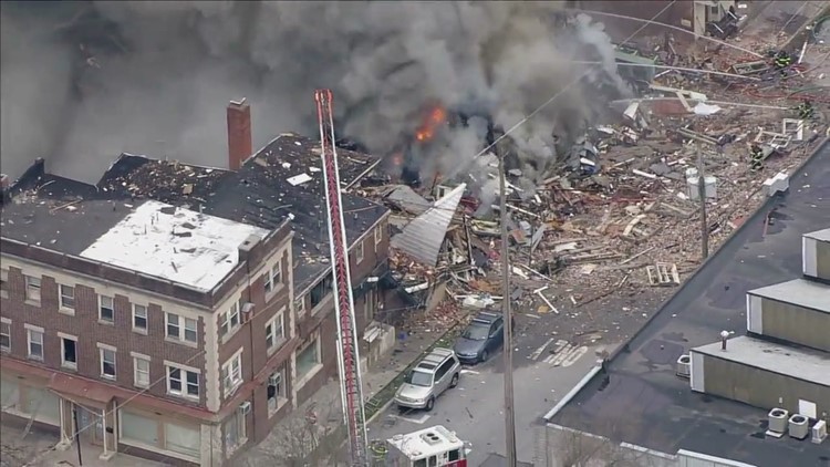 Officials: 2 dead, 5 missing in Pennsylvania chocolate factory explosion