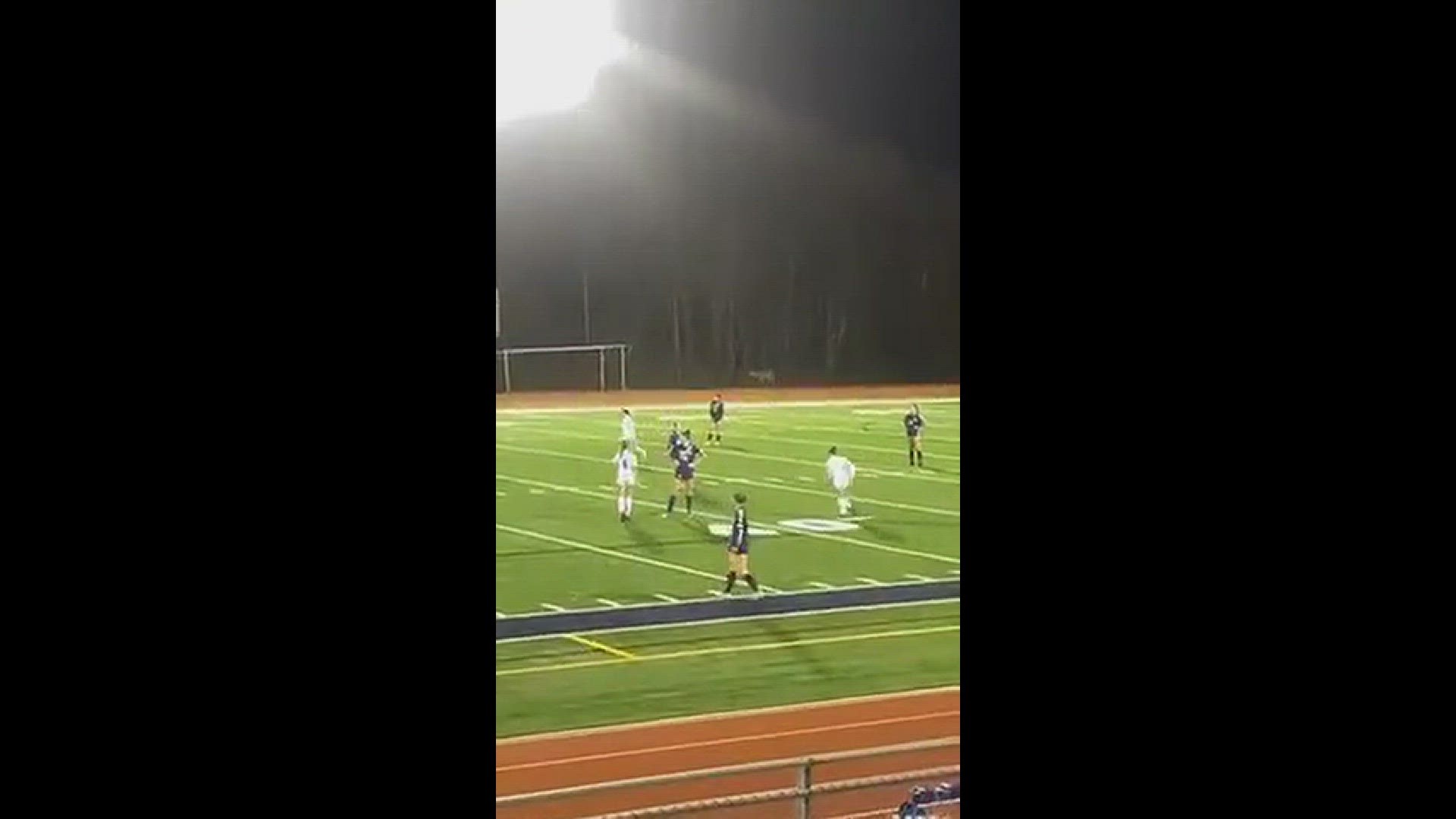 A buck walked onto the soccer field during the Central Columbia vs Abington Heights girls soccer scrimmage.
Credit: Ashley Bull