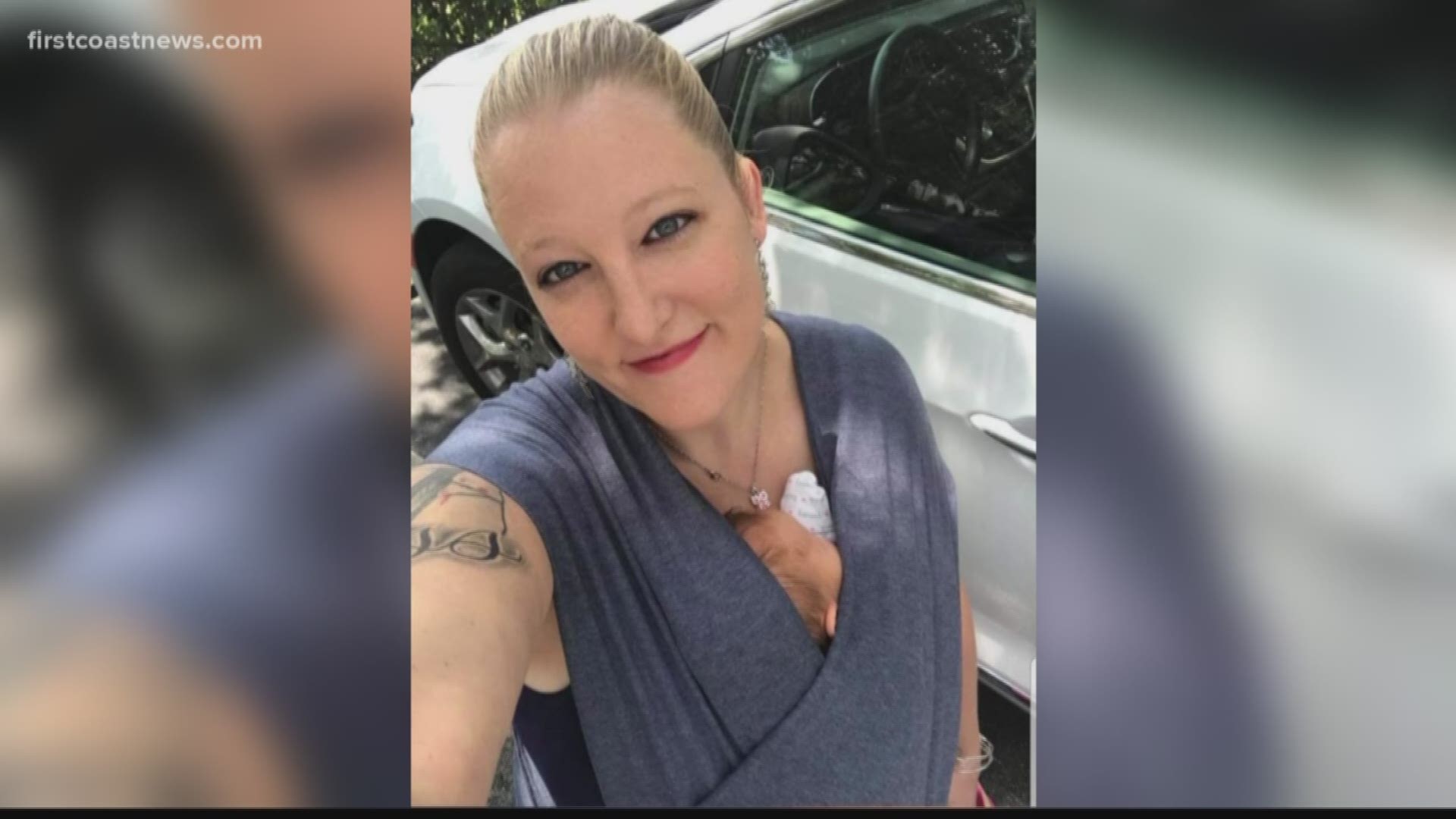 The Marion County Sheriff's Office confirms the body of Casei Jones, 32, was found in a car near Brantley County, Georgia. Her husband, Michael, somehow had gotten the car into a crash, leading to the discovery of her body.