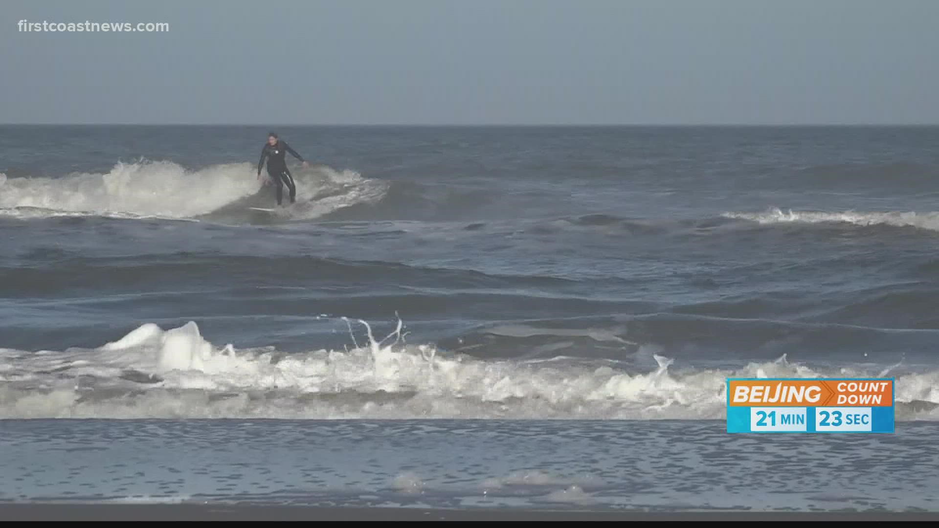 Shaun White is known for snowboarding, but he does a little surfing on the side. Sisters of the Sea surfers say one sport can help you train for the other.