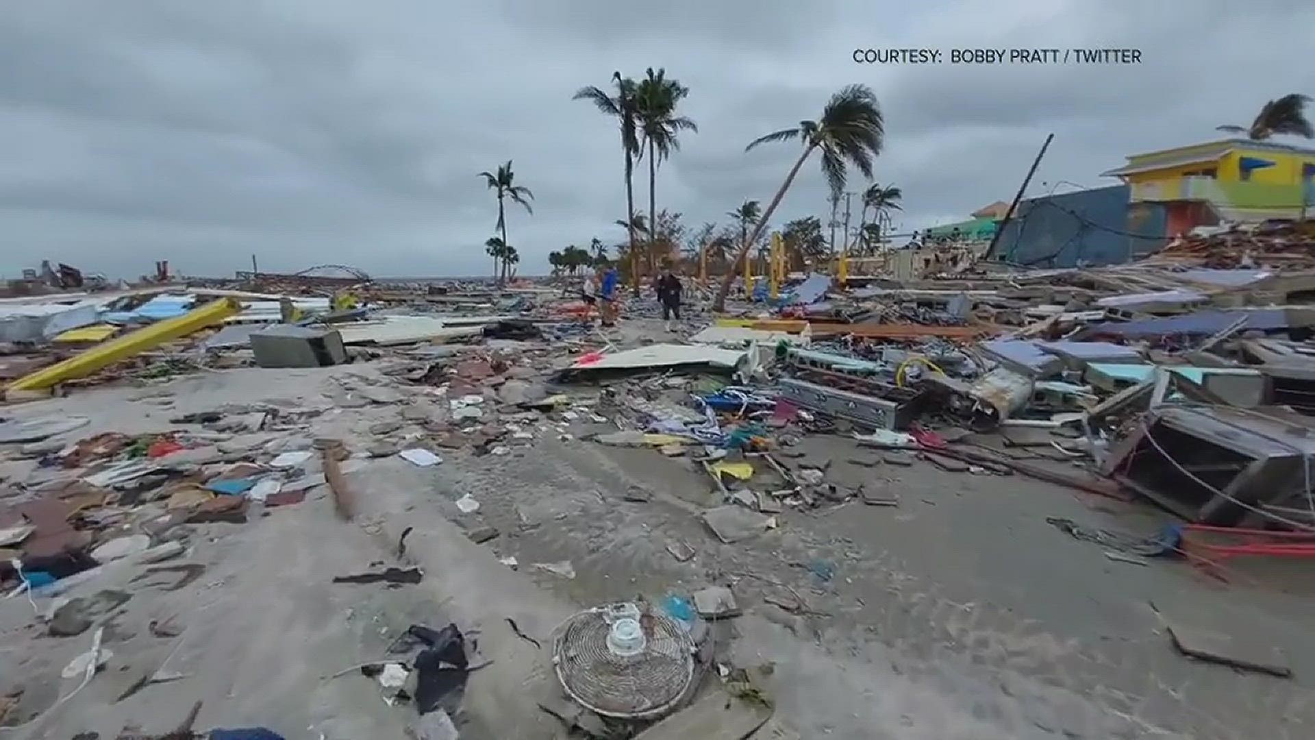 Video shot by Bobby Pratt shows Ft. Meyers in the aftermath of Hurricane Ian.