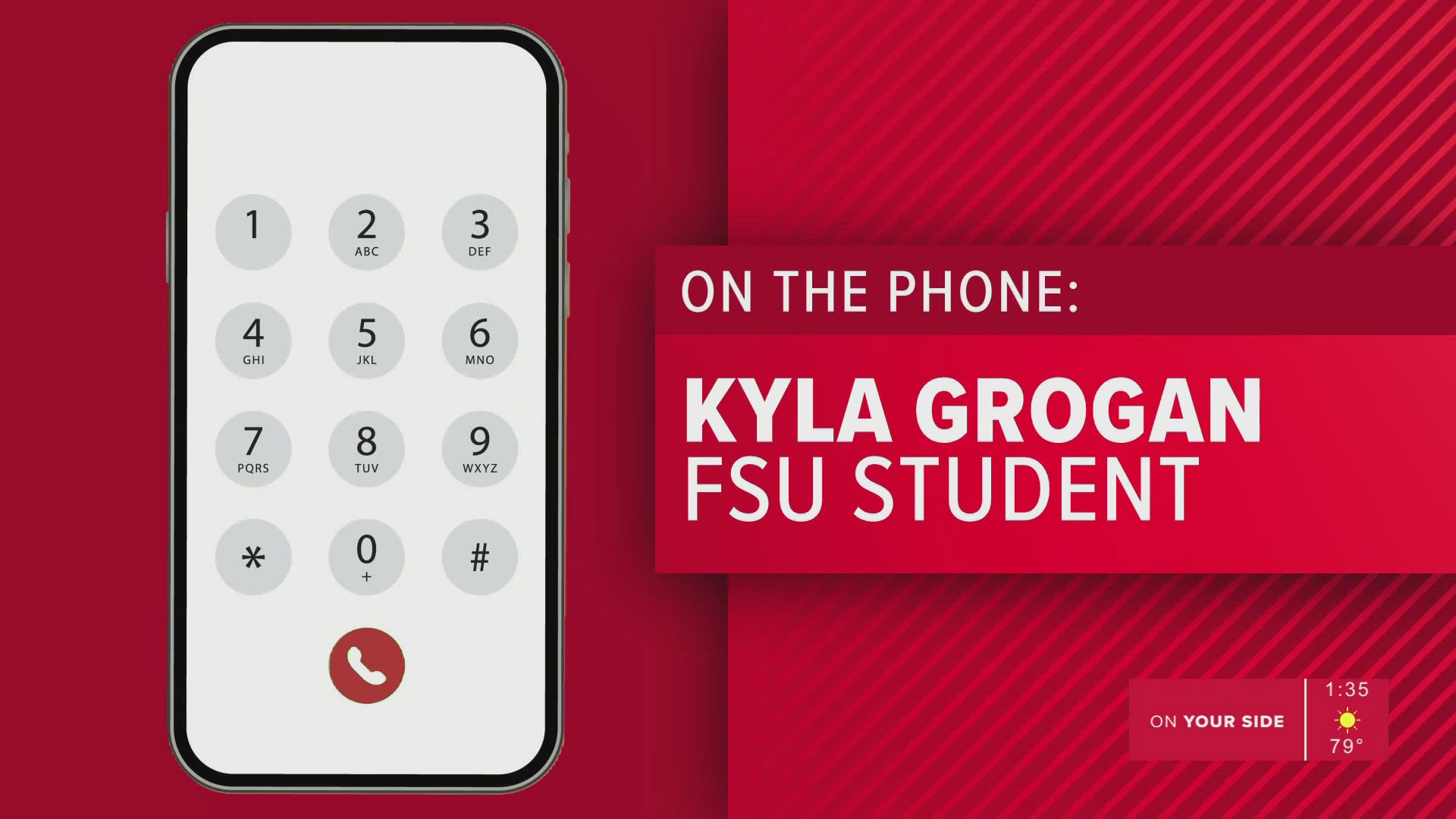 FSU student Kyla Grogan said police are moving students around after multiple people were injured.