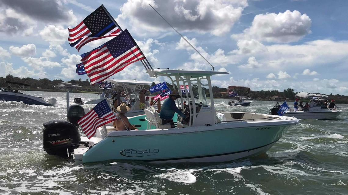 Trump boat parade attempts to break world record