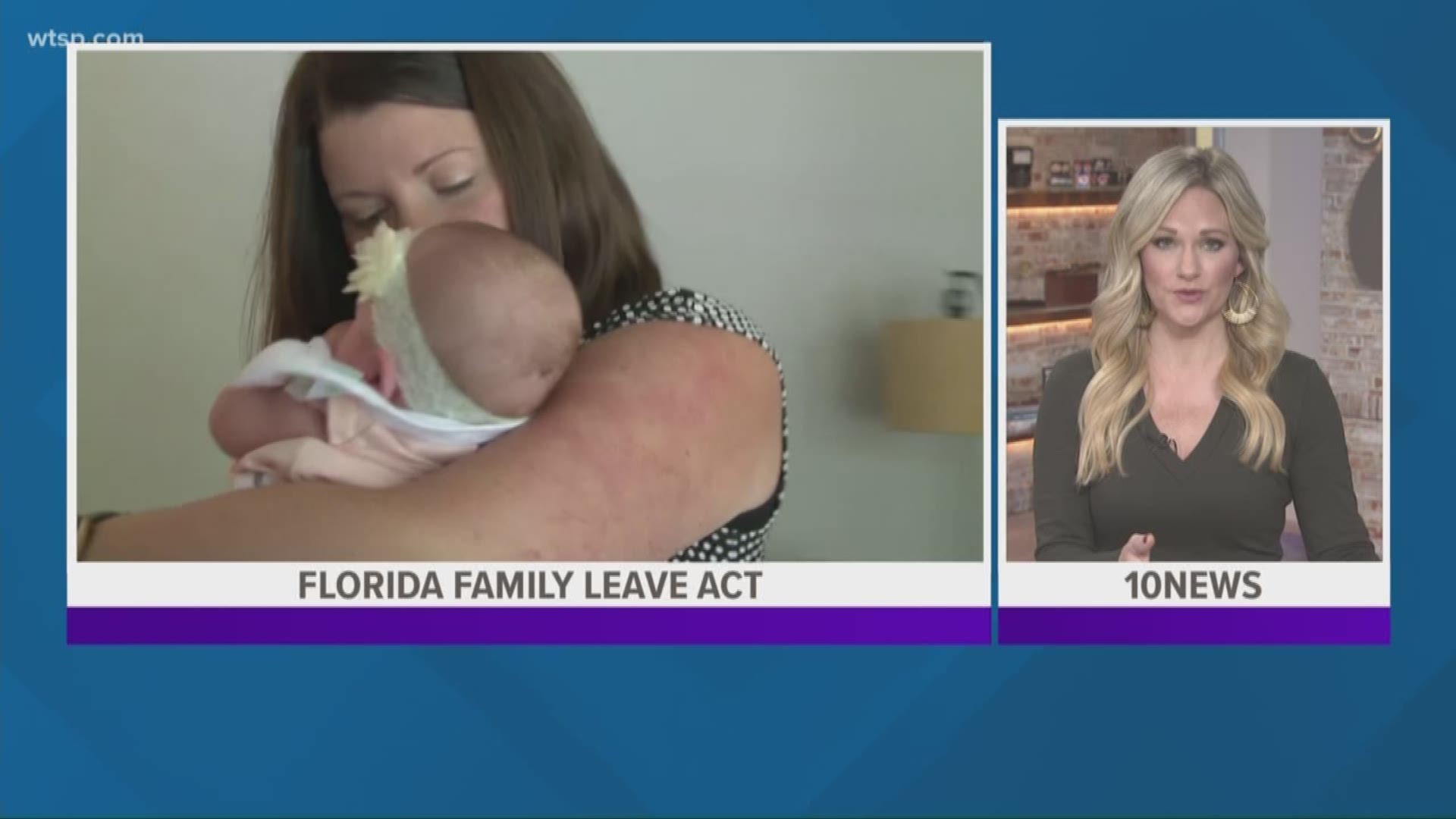 Called the "Florida Family Leave Act," it would apply to employees who have been employed for at least 18 months.