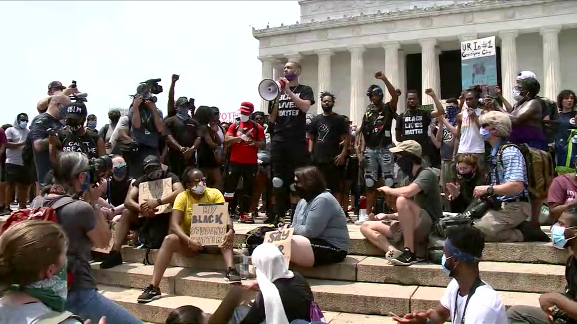 Here's what DC looks like on biggest day of George Floyd protests ...