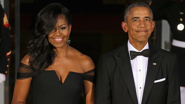 The Obamas spotted dancing at Beyoncé and Jay-Z concert in DC