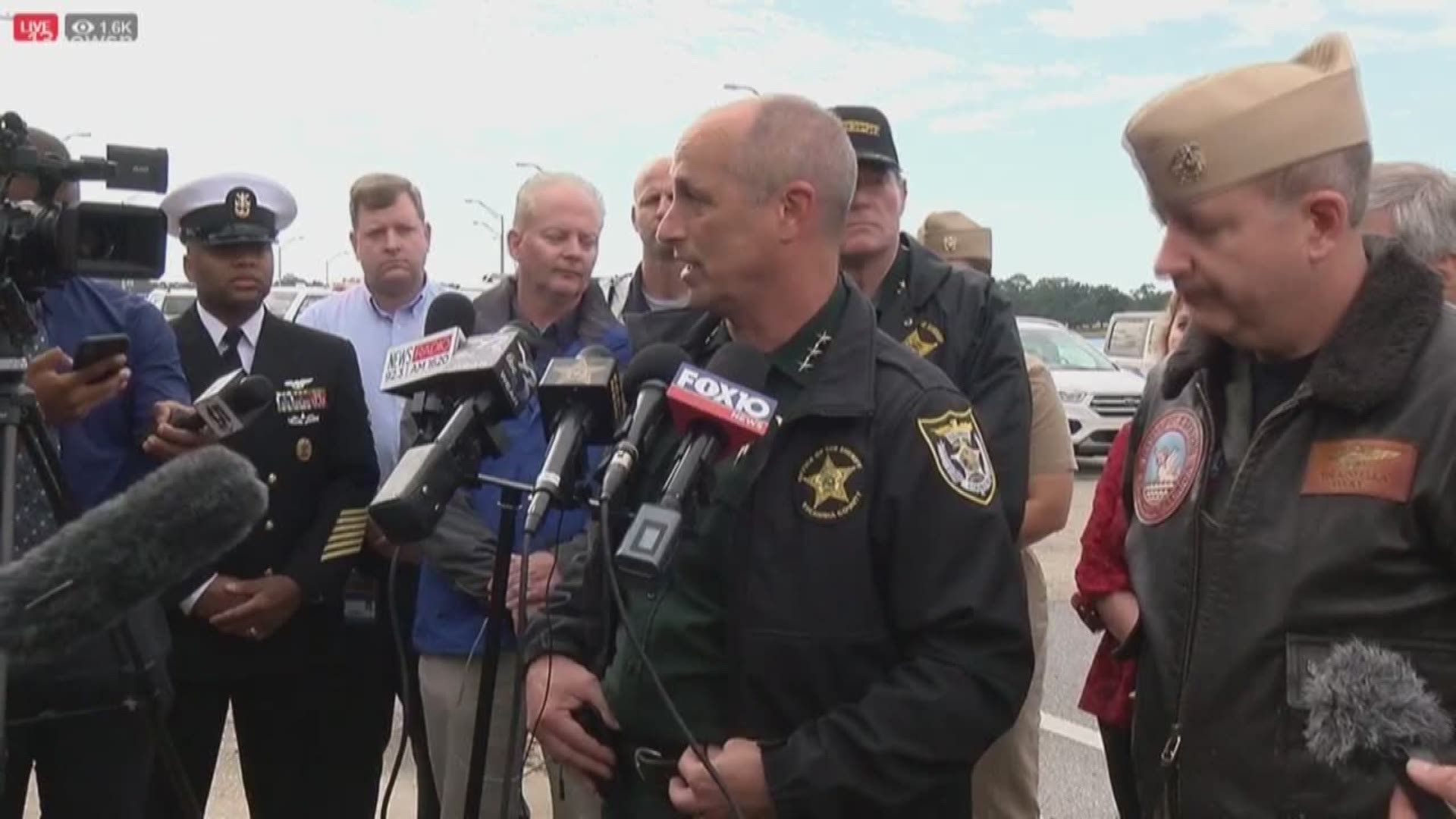 Four people are dead, including the gunman, after a shooting at Naval Air Station Pensacola.