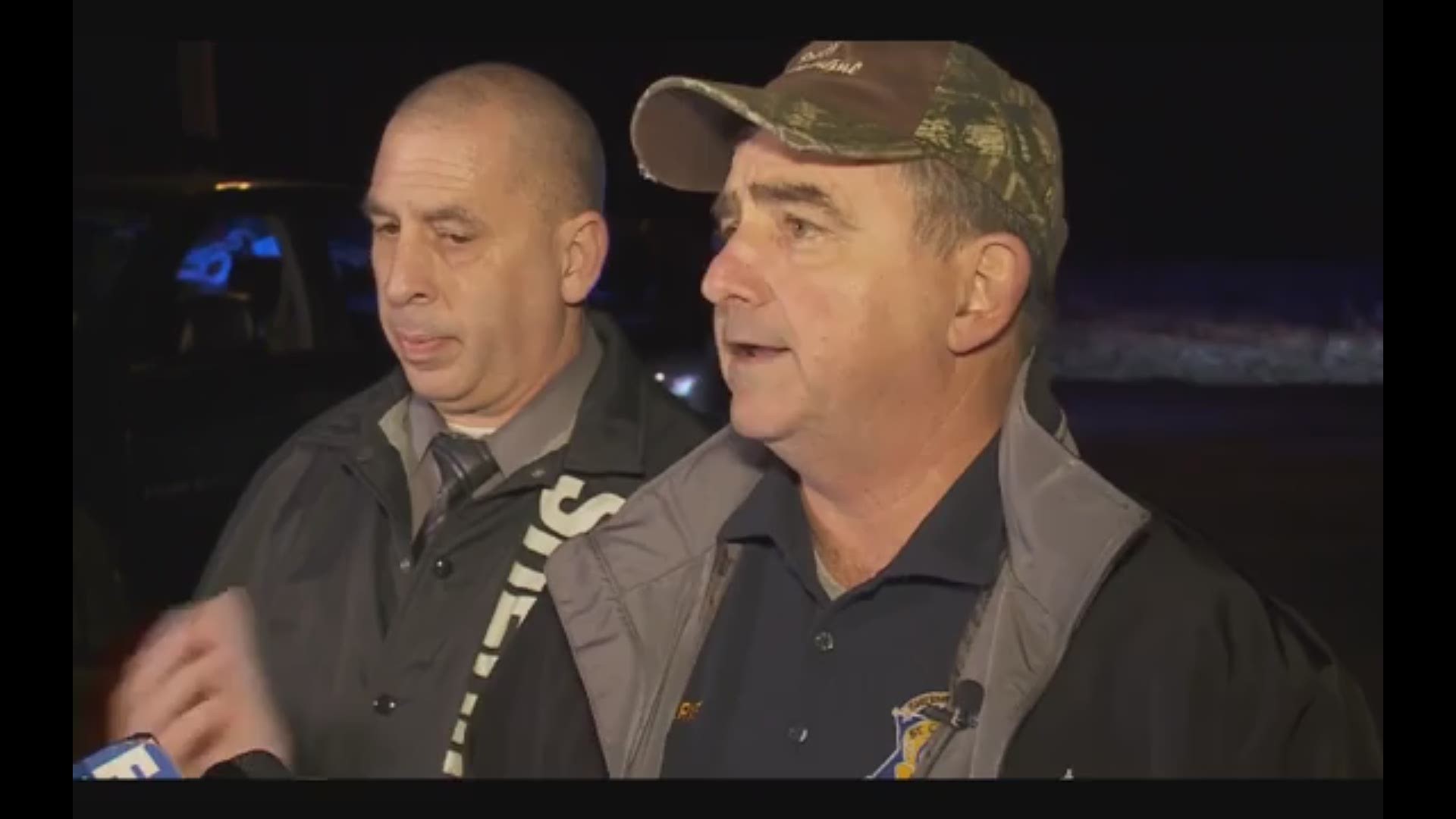 Sheriff Greg Champagne talked about the explosion at the Phillips 66 pipeline Thursday night.