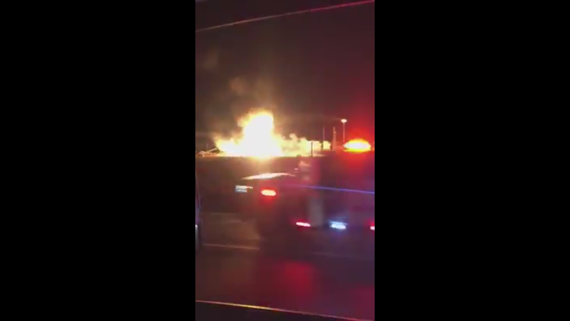 A video of a Paradis plant fire, submitted by viewer Jared Valence.