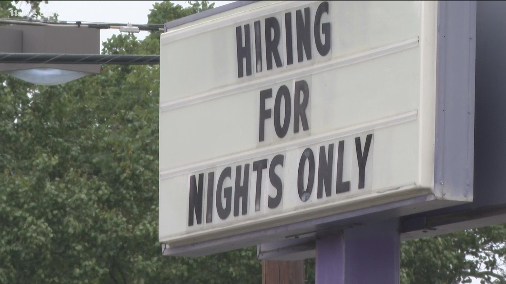 Restaurants across metro Atlanta are short-staffed and struggling to find workers 18-months into the pandemic.