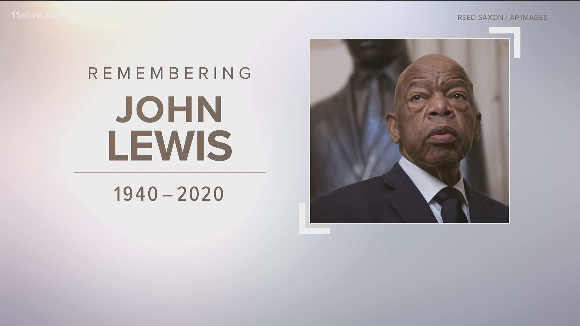 Rep. John Lewis passed away Friday evening in Atlanta.  The civil rights leader and Georgia democrat serving the people of the 5th district was 80.