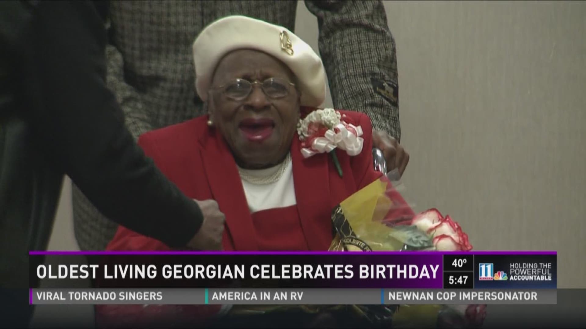 Oldest living resident turns 113
